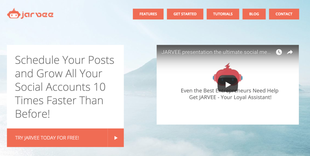 Jarvee Review - Homepage