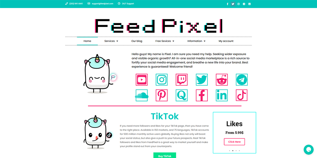 Feed Pixel - TikTok