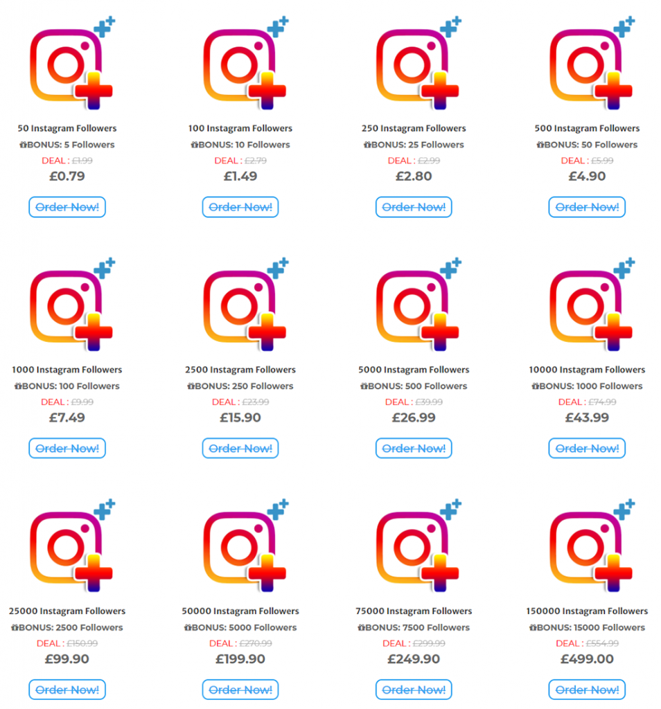 Buy Followers for Instagram