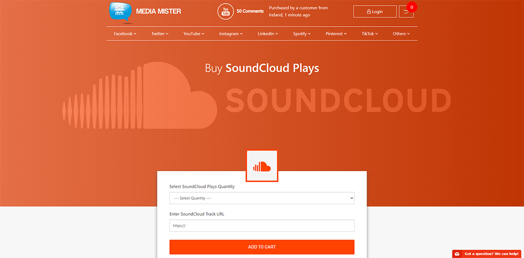 Media Mister - Buy Soundcloud Plays