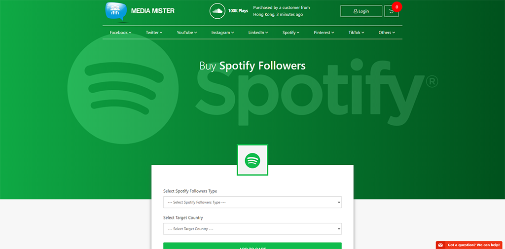 Media Mister - Spotify