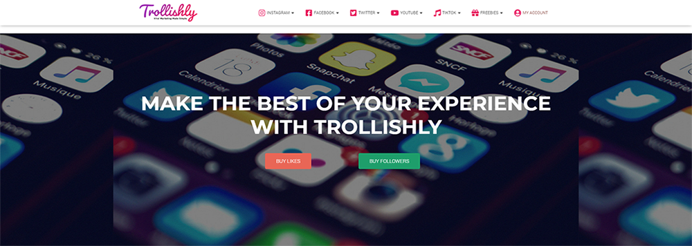 Trollishly - Best Site to Buy Instagram Reels Likes & Views