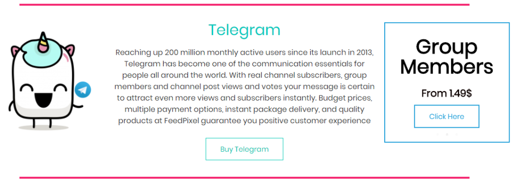 FeedPixel for Telegram