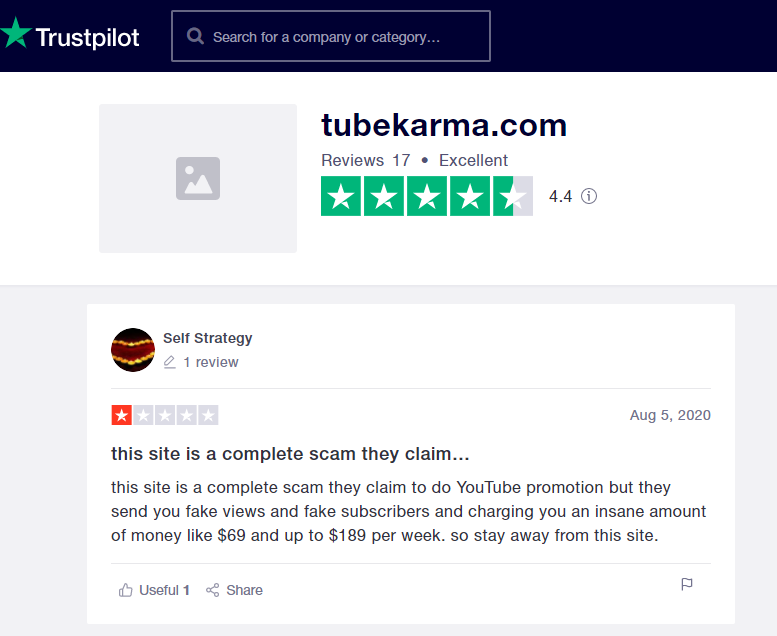 Tube-Karma-Trustpilot