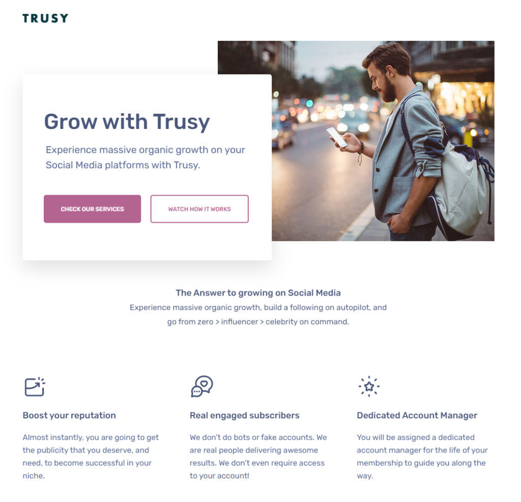 Trusy Social