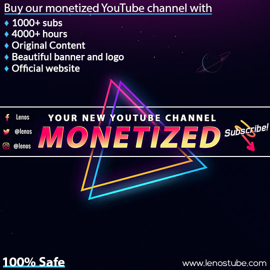 Lenos YouTube Monetization