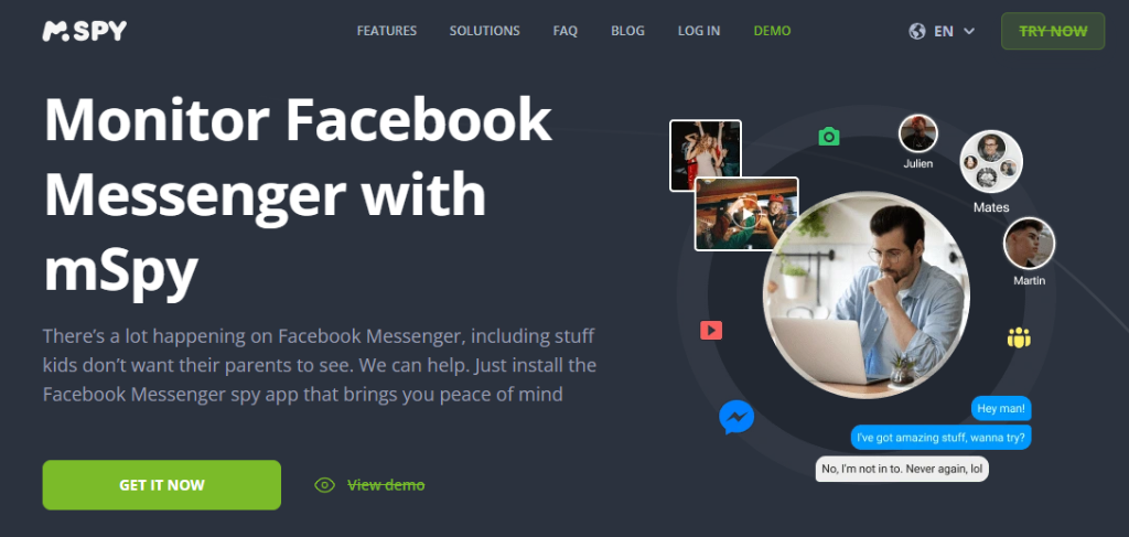 mSpy Facebook Messenger
