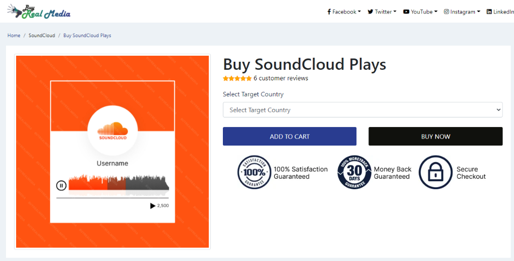 Buy Real Media Buy SoundCloud Plays