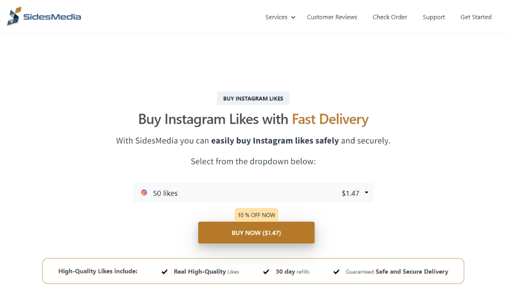 SidesMedia Buy Instagram Likes