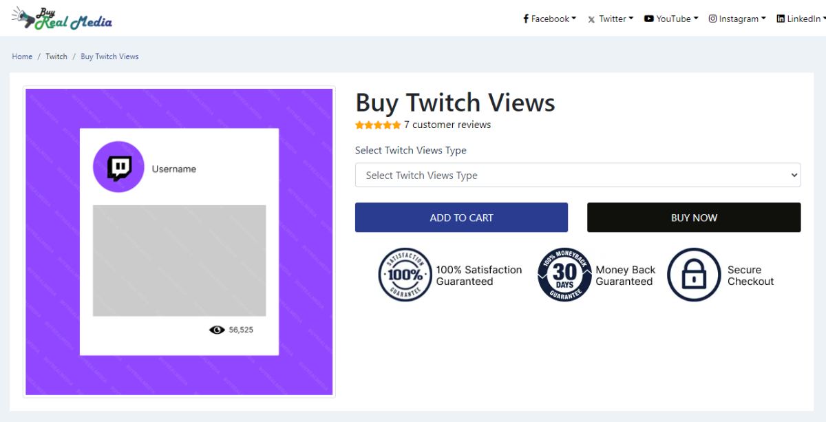 Buy Real Media Buy Twitch Views